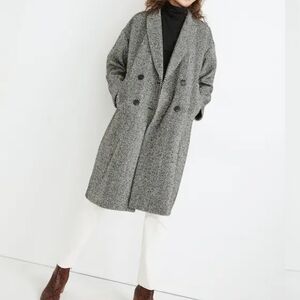 Madewel Herringbone Woodhul Coat